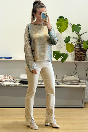 ALOE CAMICIA MANICA LUNGA-Top-Pierre-Louis Mascia-Debs Boutique